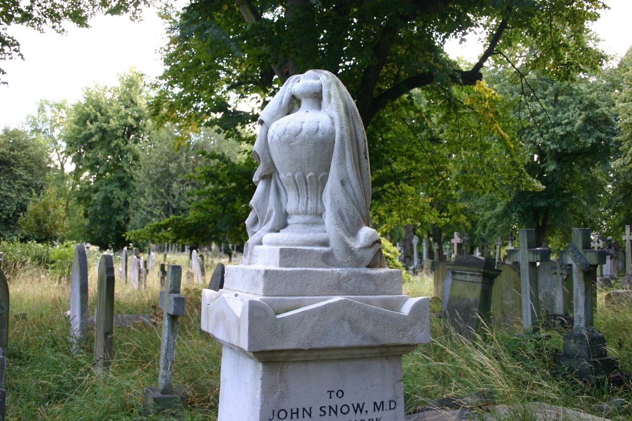 John Snow's tomb, Brompton Cemetery, London - 03.JPG